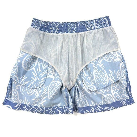 Chubbies The Thigh Napples Swim Trunks Mens Sz Medium 5.5" Mesh Lined Pineapple - Picture 5 of 14